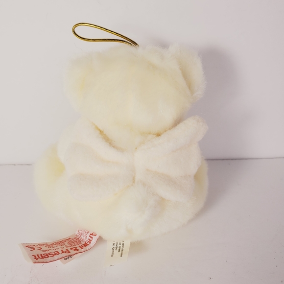 Russ Christmas Holiday Angel Bear and Present Vtg - Picture 6 of 6